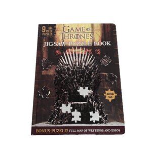 Game of Thrones Jigsaw Puzzle Book (9) 96-pc Puzzles Hardback Thunder Bay HBO